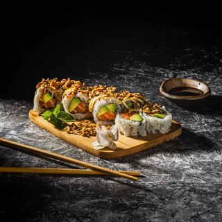 Crunch Roll De Salmó 8U. 250G AO By Hideki