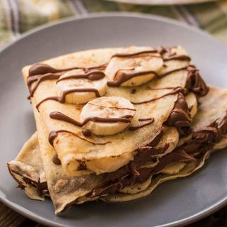 Z Nutellą, Bananami i Bitą Śmietaną