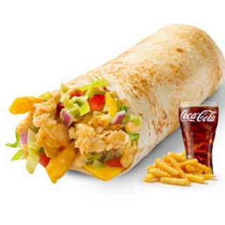 Zinger Paratha Menu