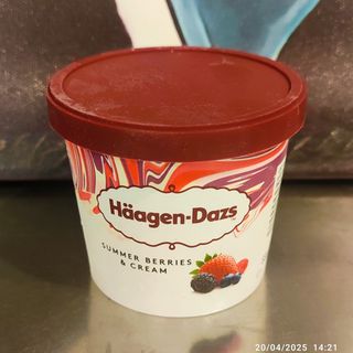Helado Haagen Dazs De Fruta  (100 Ml.)