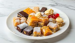 Piattino mix dolci arabi