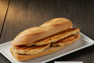 Bocadillo De Filete De Pollo Solo