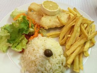 Filetes de Pescada Fritos