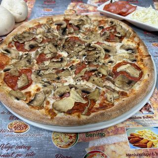 Pizza Funghi Diavola