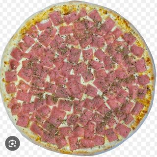 Pizza queijo e fiambre