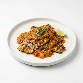 Grill Fish Tikka Masala