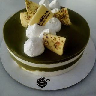 Tarta Helada De Cremino Pistacho 16 cm.