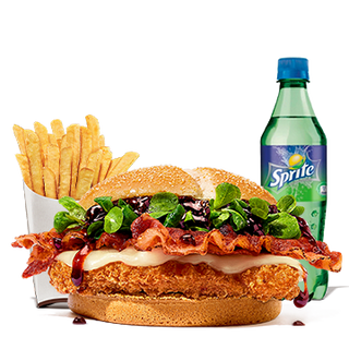 Sheriff chicken burger