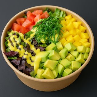 200 POKE VEGETARIANO素盖饭