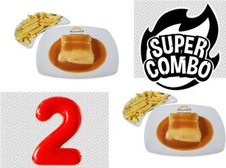 2 Francesinhas especiais