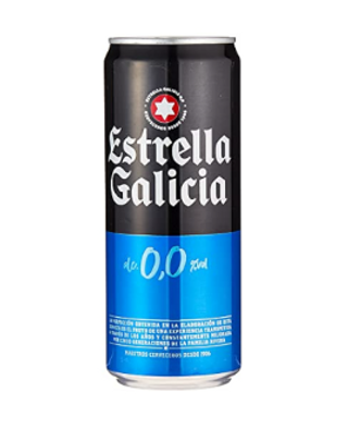 Cerveza Estrella Galicia 00 (330 ml.)