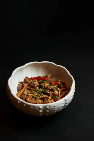 Noodles Dragon Spicy de pollo