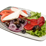 Домати с печена чушка 