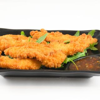 tiras de pollo 8 unidades