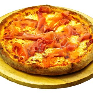 Pizza Prosciutto Crudo e Funghi