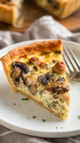 Quiche Poulet & Champignons