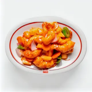 Gambas Agridulces