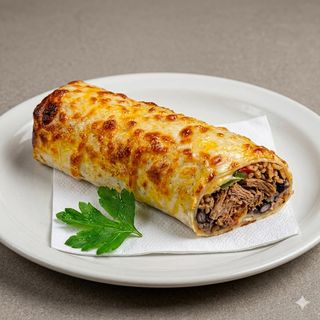 Combo Rollo Gratinado y Bebida