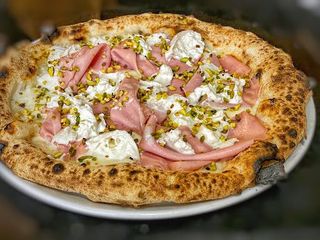 Mortadella e pistacchio