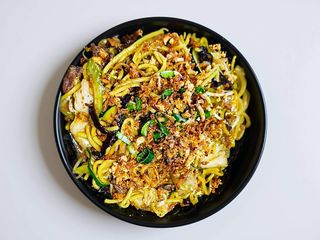Makaron ramen z wieprzowiną Duża porcja 500g
