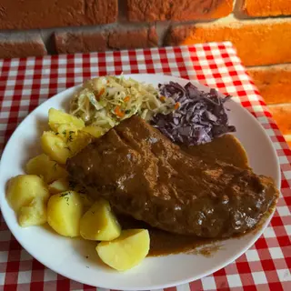 Żeberka w sosie