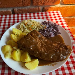 Żeberka w sosie