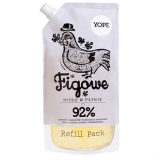 Naturalne mydło w płynie Figowe opakowanie uzupełniające refill pack 500ml Yope
