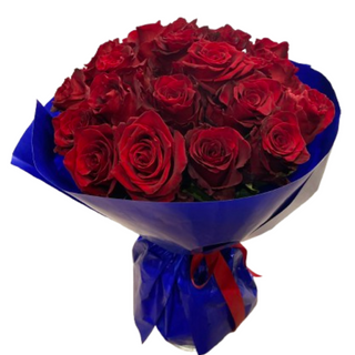 Bukiet czerwonych róż <<M<<