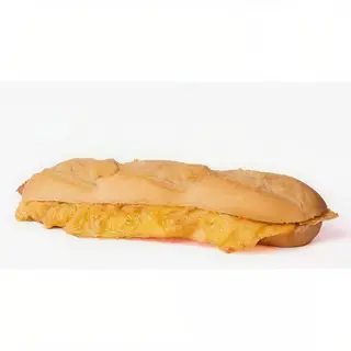 Bocadillo caliente de tortilla francesa