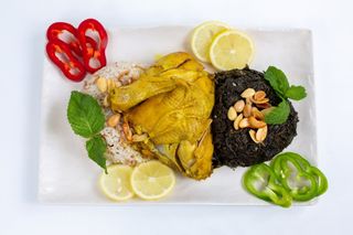 Mloukhia + Riz + Poulet