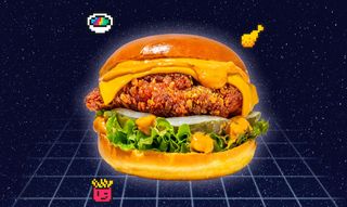 CHEESY BRITISH BURGER