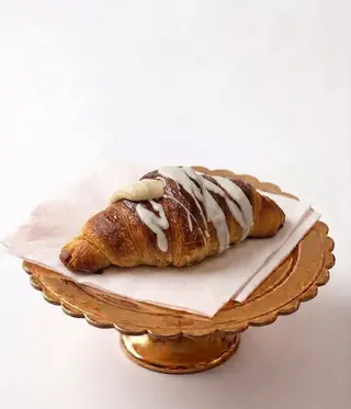 Cornetto al cioccolato bianco