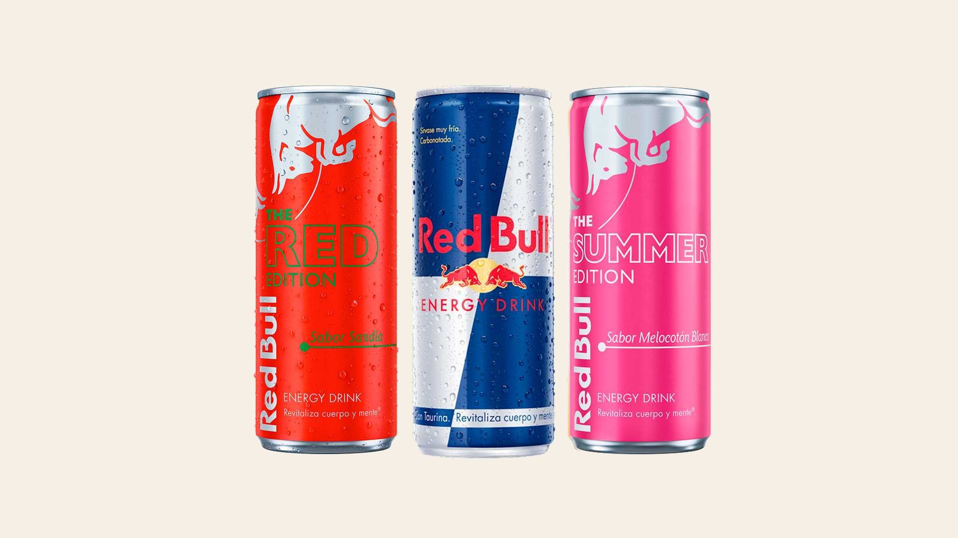 2 Latas de Red Bull