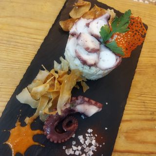 Tapa De Ensaladilla De Pulpo