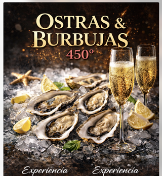 Ostras Frescas & 1 botella de Prosecco