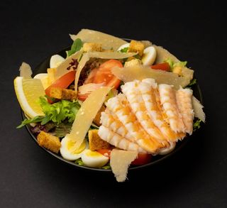 Салат Цезар з креветками (185г)