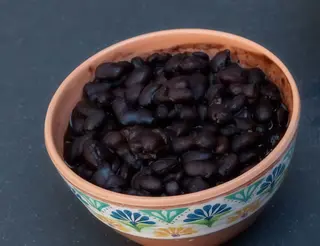 Porzione di fagioli