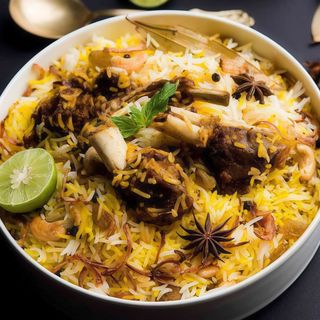 Biryani Con Cordero