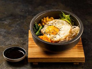 Bibimbap vegetariano