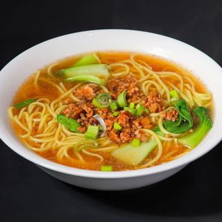 Spaghetti in brodo con carne macinata