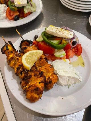 Souvlaki di pollo