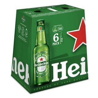 Cerveza Heineken 5% Pack Botellín 250ml