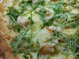 ПІЦА З КРЕВЕТКАМИ (420g)