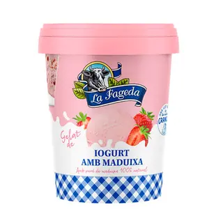 Helado Tarrina Fresa (100 Ml.)