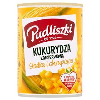 Kukurydza konserwowa Pudliszki. 0.4кг