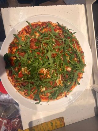 Pizza de Rúcula