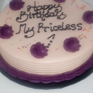 10 inches buttercream cake 