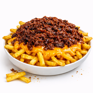 Patatas Cheddar&PulledPork