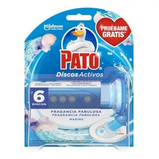 WC Discos Activos Frescor Marino Aparato + Recambio Pato