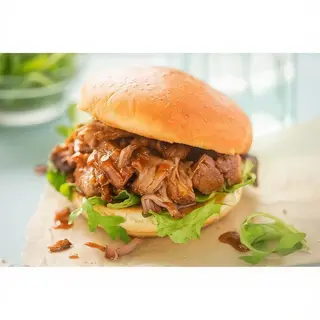 Hamburguesa De Cerdo
